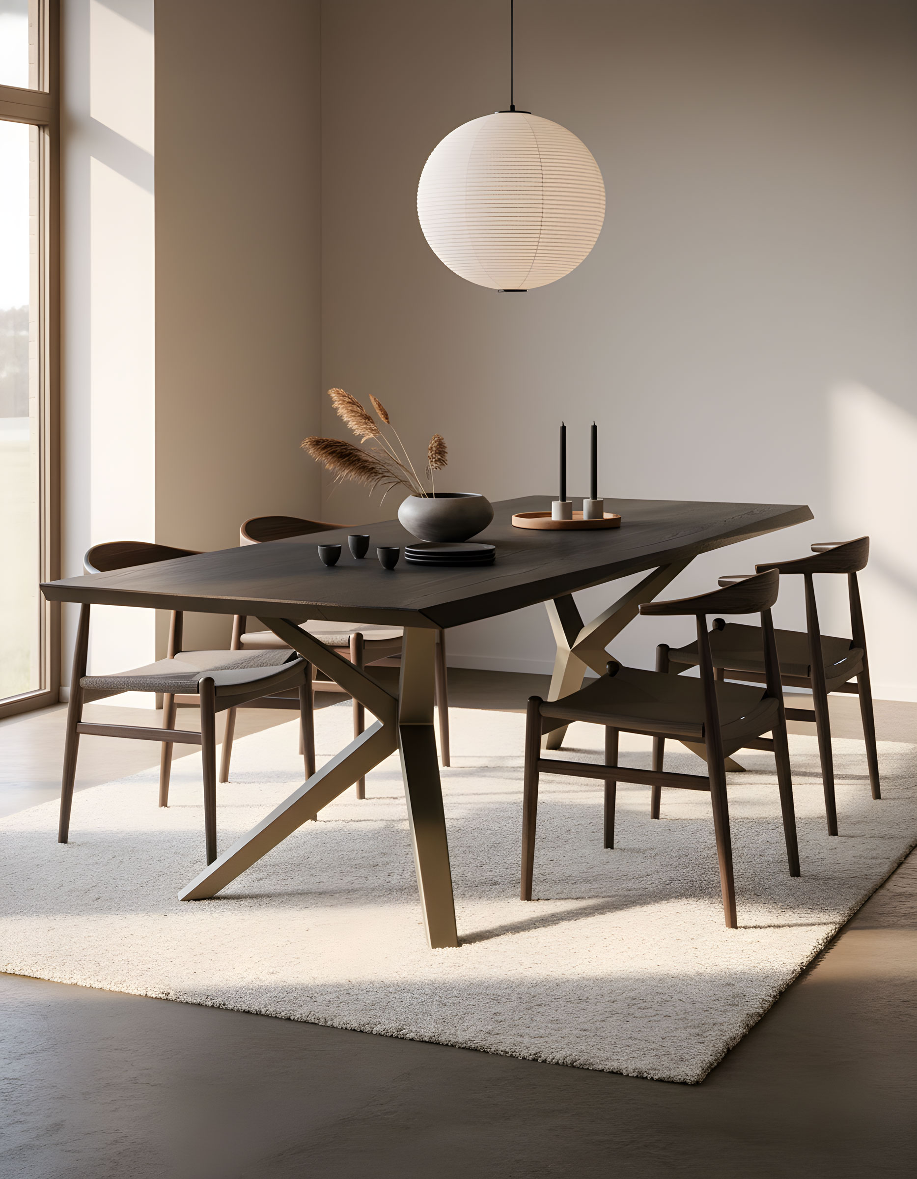 Massivholztisch Diamant